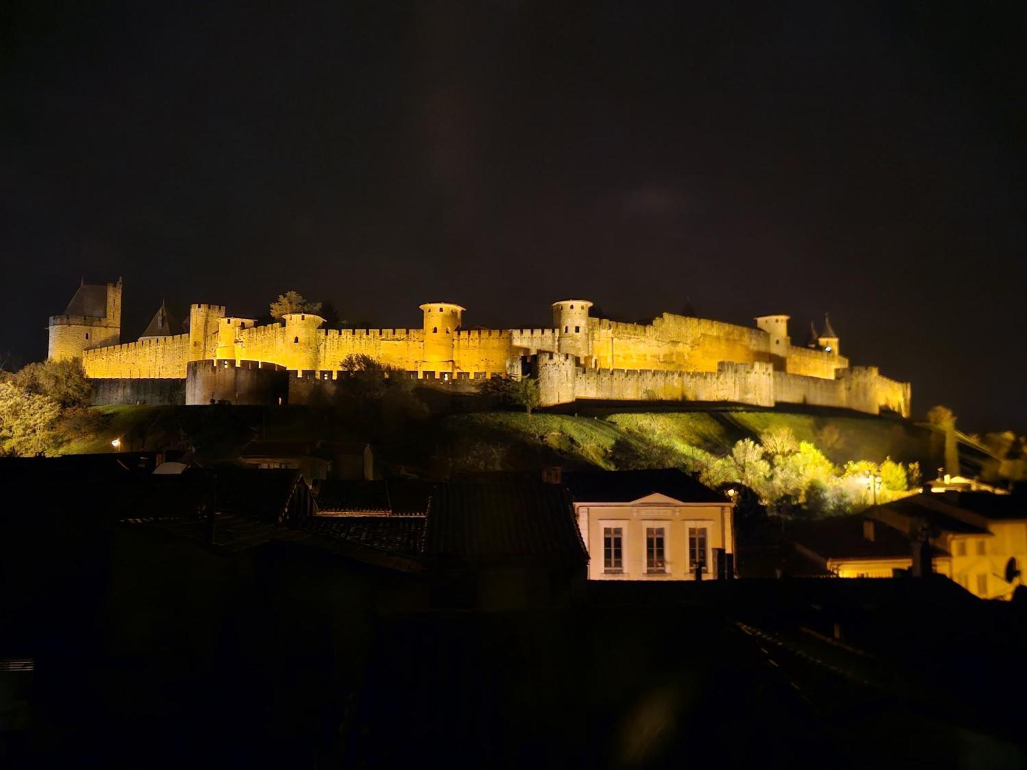 Vue Cite Medievale Castel View Каркасон Екстериор снимка