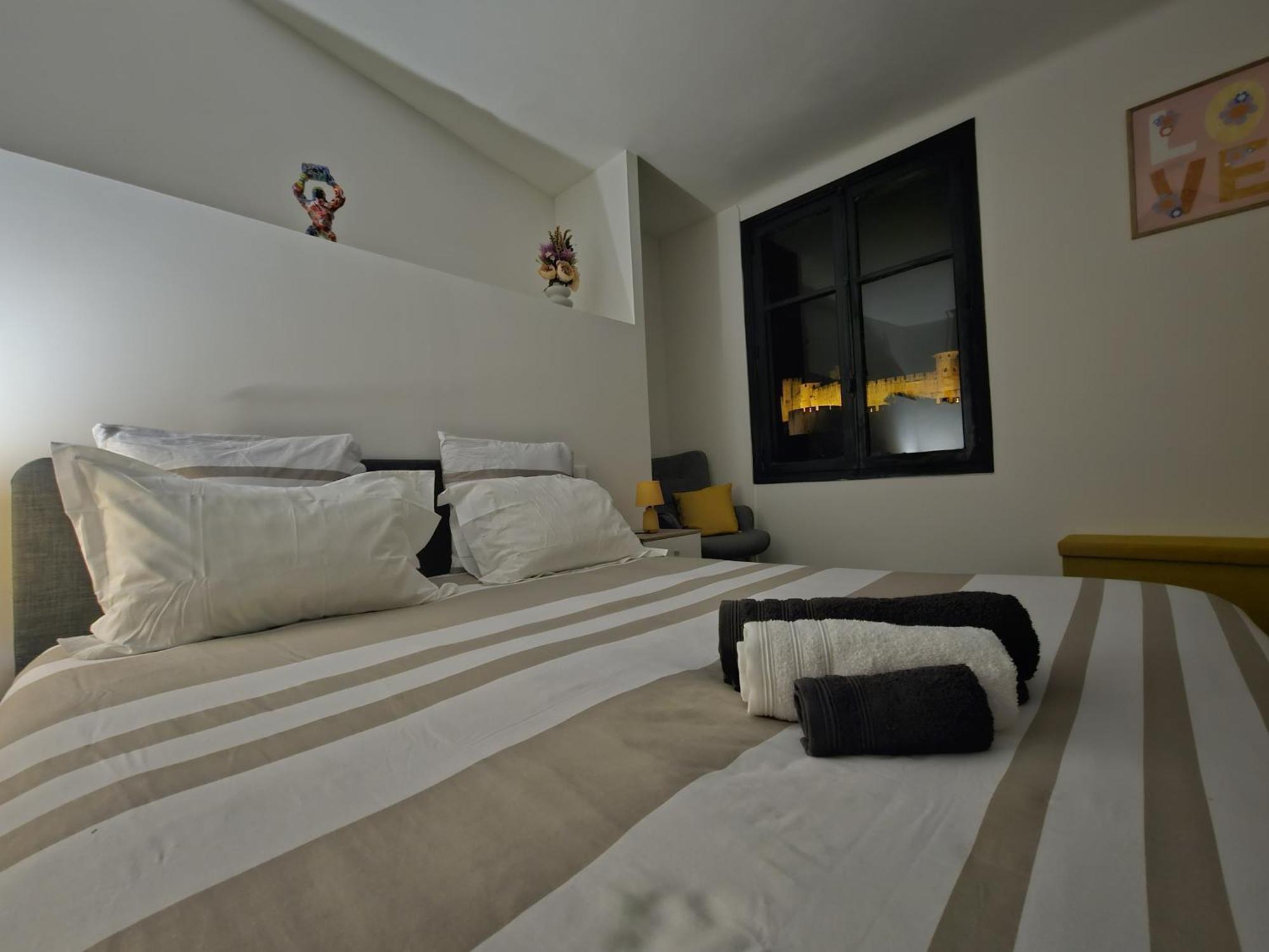 Vue Cite Medievale Castel View Каркасон Екстериор снимка
