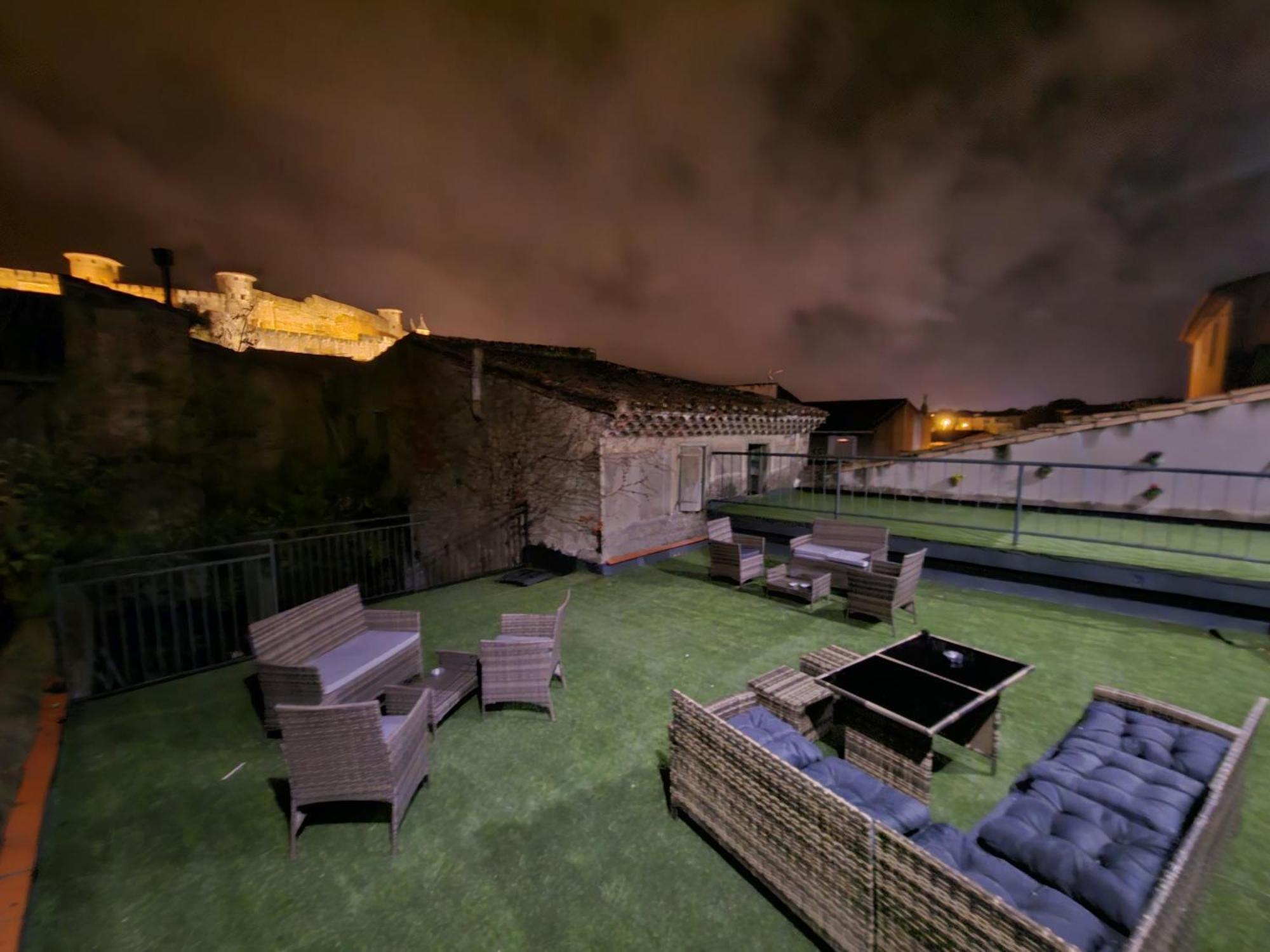 Vue Cite Medievale Castel View Каркасон Екстериор снимка