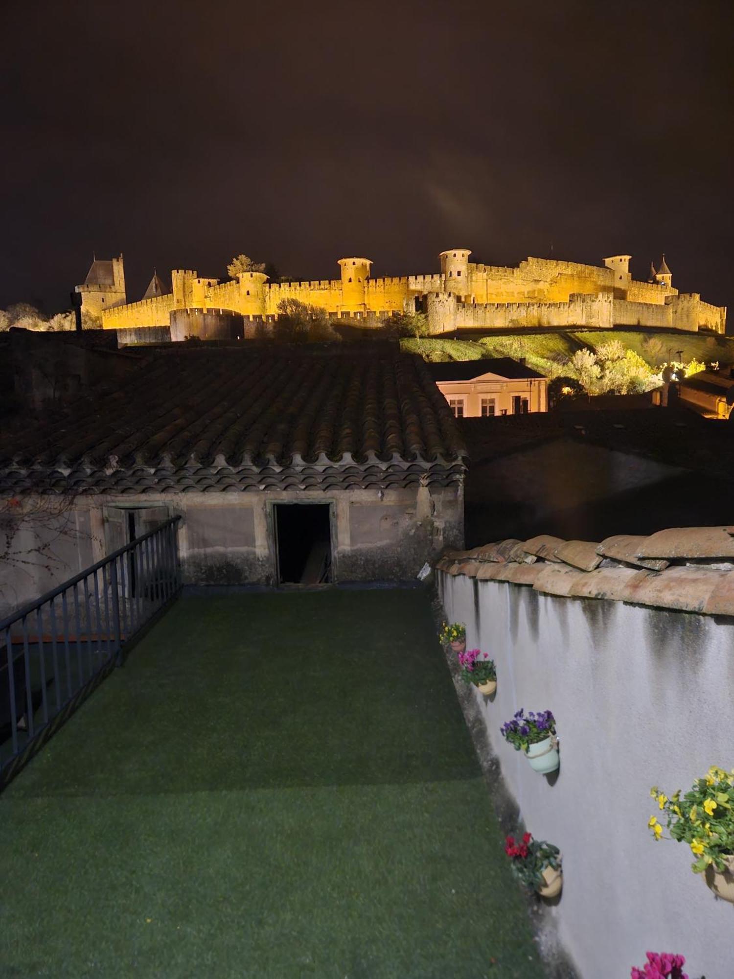 Vue Cite Medievale Castel View Каркасон Екстериор снимка